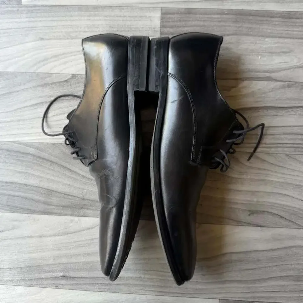 To Boot New York Adam Derrick Leather Dress Shoes Black Size 9